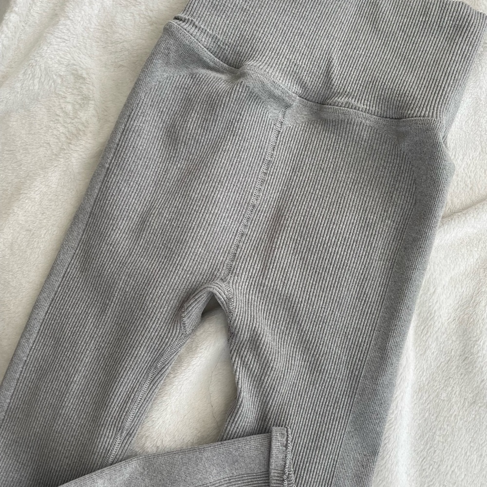 Free People Hi-waisted Ribbed Leggings